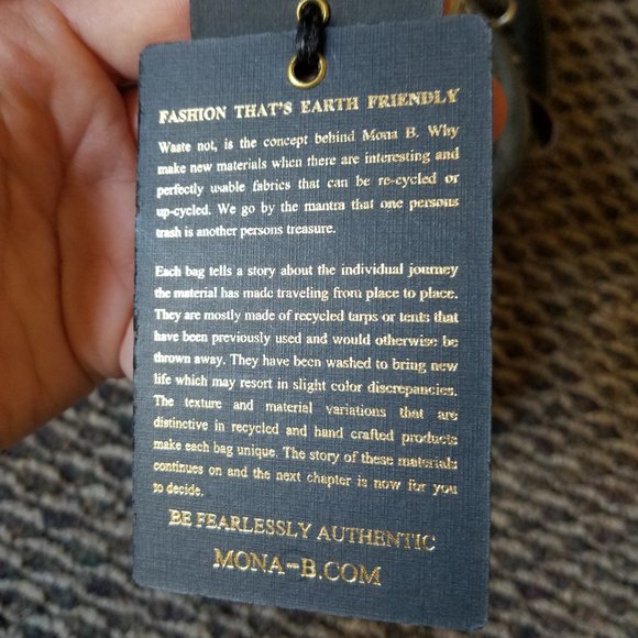 Eco-Friendly crossbody bag - Picture 5 of 5